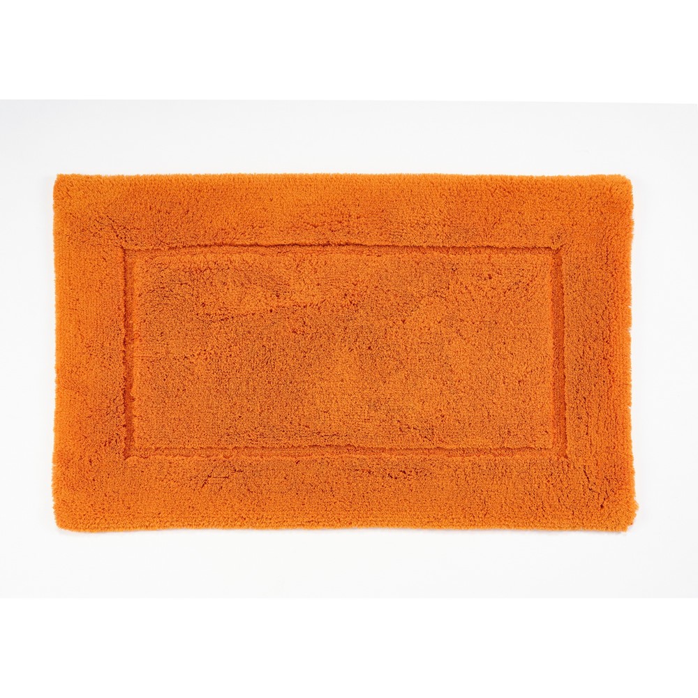 Luxury Must Bath Mat 614 by Abyss & Habidecor in Tangerine Orange